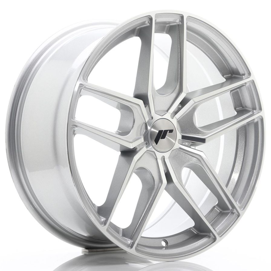 Japan Racing Wheels<br>JR25 Silver Machined (18x8.5)