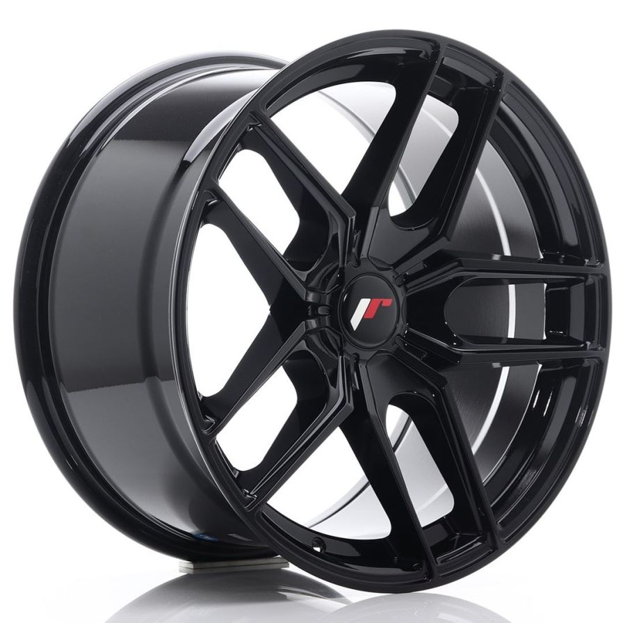 Japan Racing Wheels<br>JR25 Gloss Black (18x9.5)