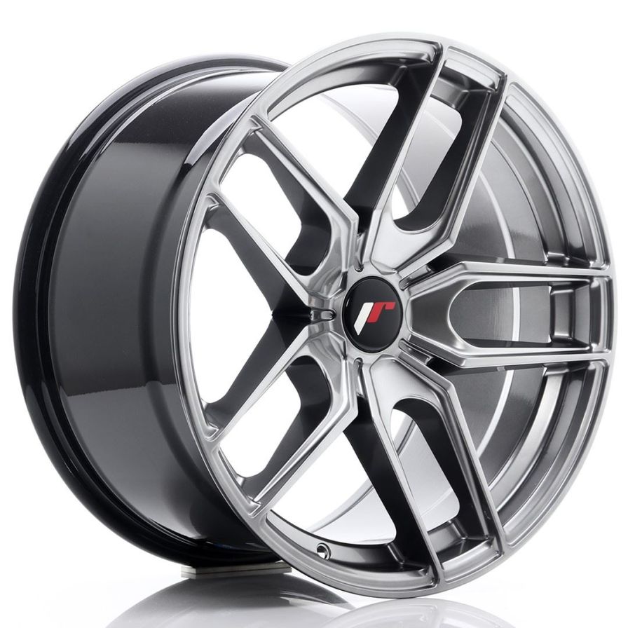 Japan Racing Wheels<br>JR25 Hyper Black (18x9.5)