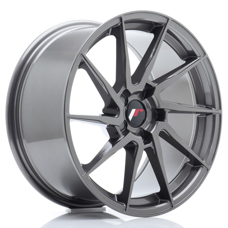 Japan Racing Wheels<br>JR36 Hyper Gray (18x9)