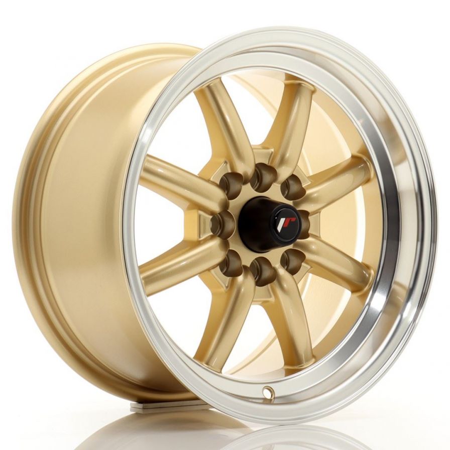 Japan Racing Wheels<br>JR19 Gold (15x8)