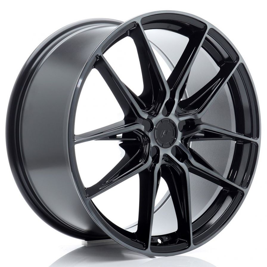 Japan Racing Wheels<br>JR44 Black Machined (20x8)