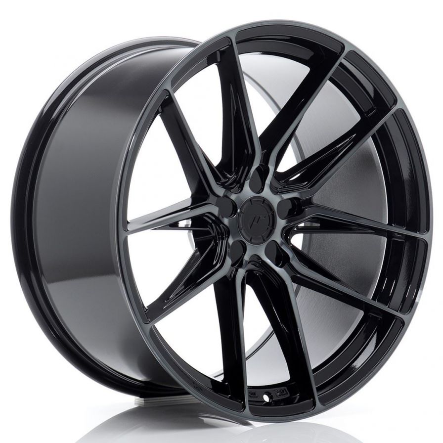 Japan Racing Wheels<br>JR44 Black Machined (20x10)