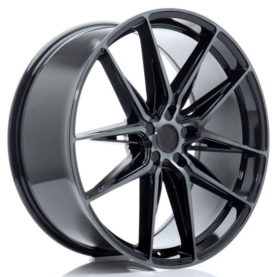 Japan Racing Wheels<br>JR44 Black Machined (22x9.5)