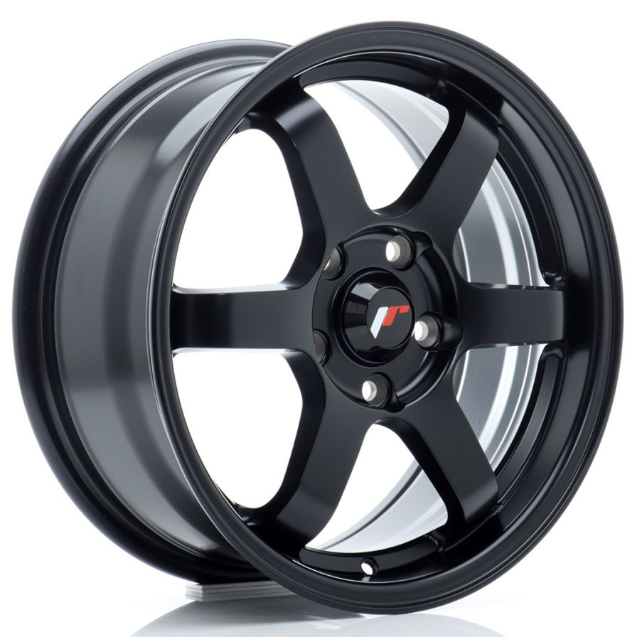 Japan Racing Wheels<br>JR3 Matt Black (16x7)