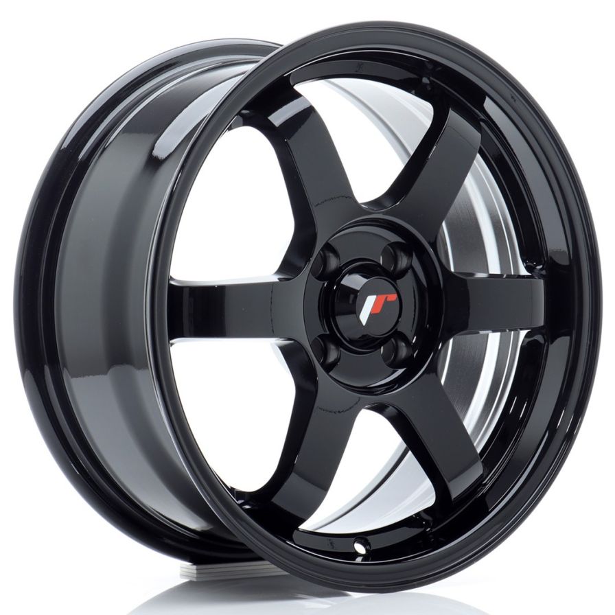 Japan Racing Wheels<br>JR3 Gloss Black (16x7)
