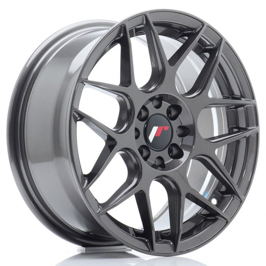 Japan Racing Wheels<br>JR18 Hyper Gray (16x7)