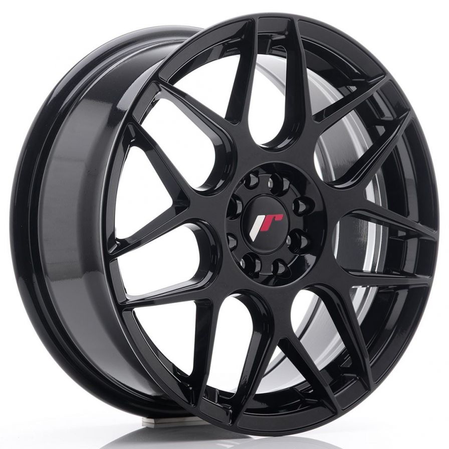 Japan Racing Wheels<br>JR18 Gloss Black (17x7)