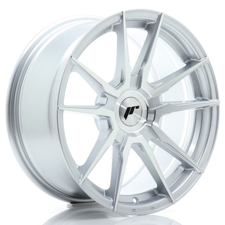 Japan Racing Wheels<br>JR21 Silver Machined (17x9)