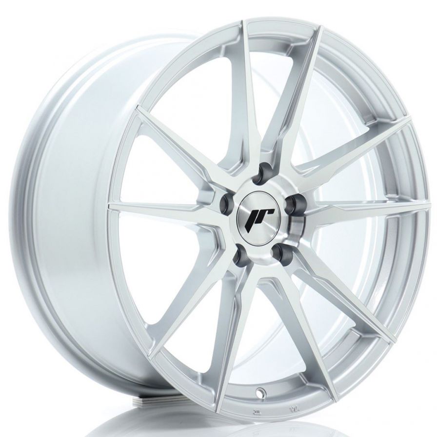 Japan Racing Wheels<br>JR21 Silver Machined (18x8.5)
