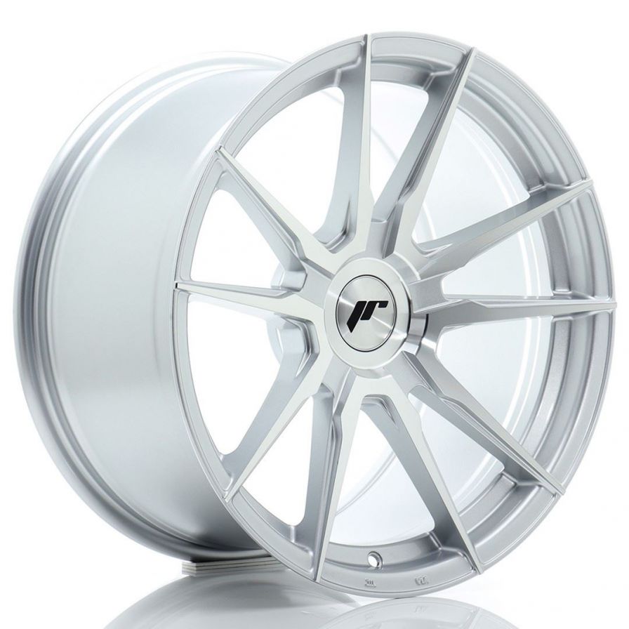 Japan Racing Wheels<br>JR21 Silver Machined (18x9.5)