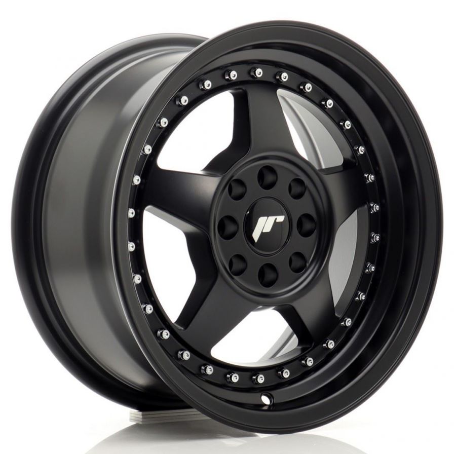 Japan Racing Wheels<br>JR6 Matt Black (15x7)