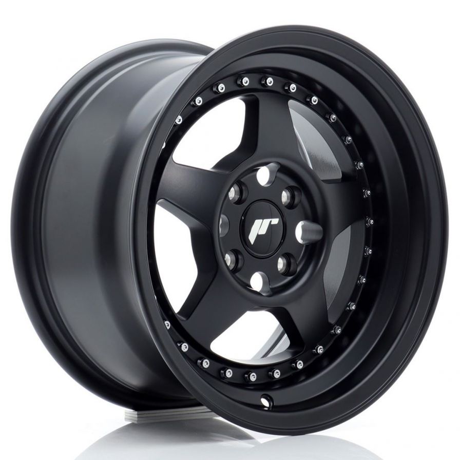 Japan Racing Wheels<br>JR6 Matt Black (15x8)