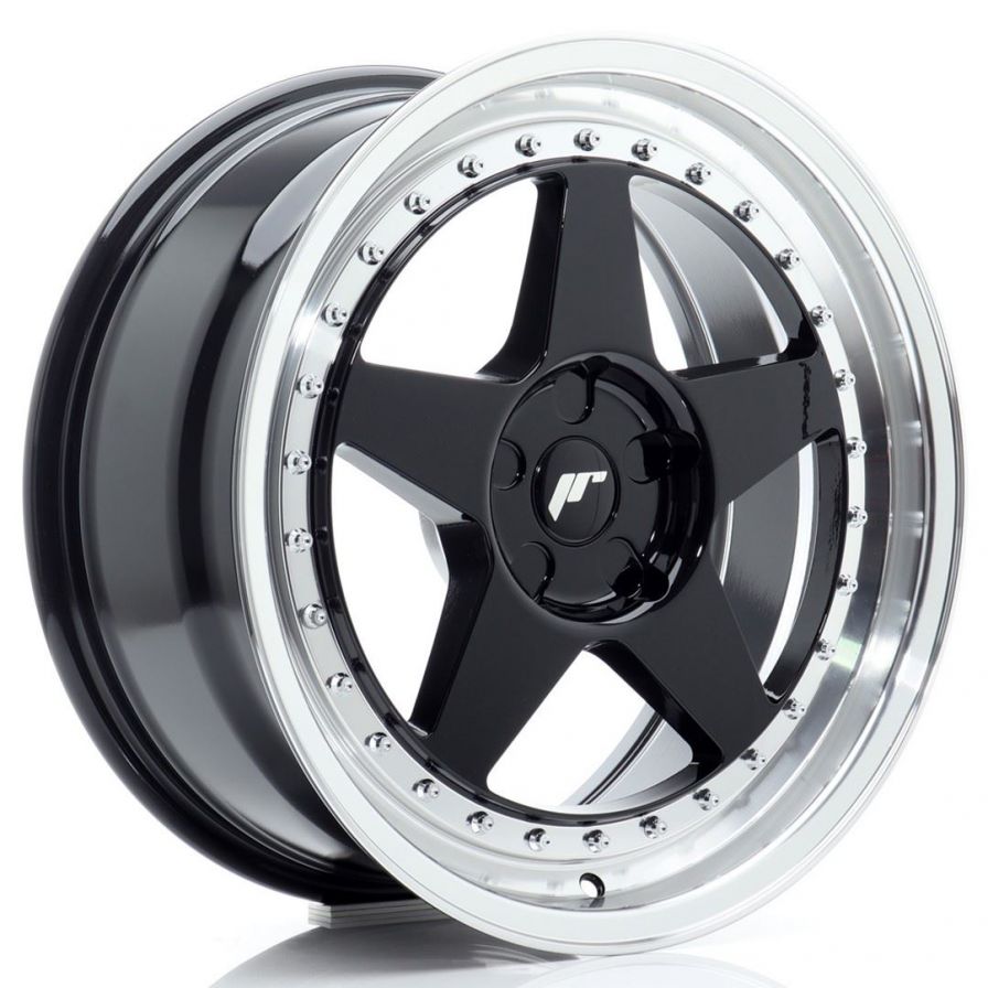 Japan Racing Wheels<br>JR6 Gloss Black (18x8)