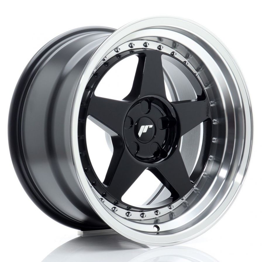 Japan Racing Wheels<br>JR6 Gloss Black (18x9)