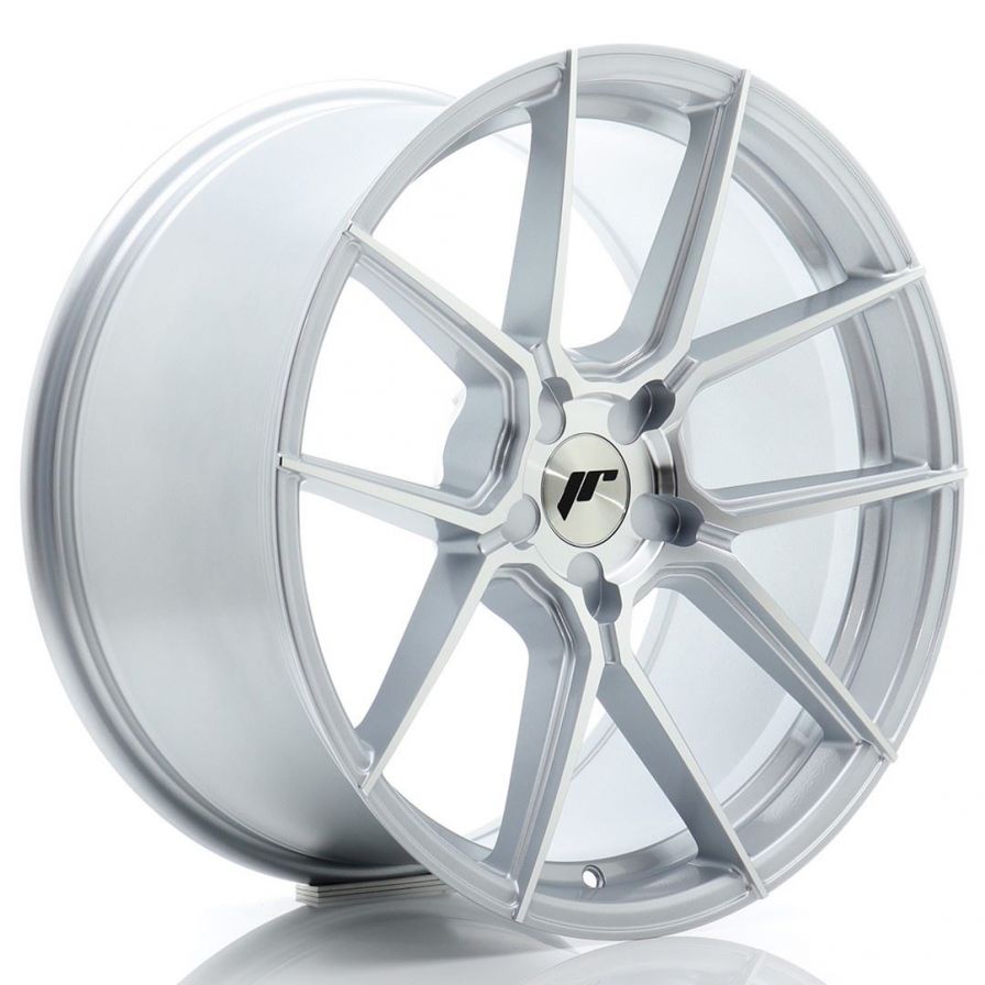 Japan Racing Wheels<br>JR30 Silver Machined (19x9.5)