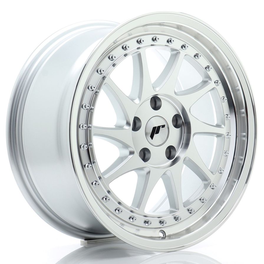 Japan Racing Wheels<br>JR26 Silver Machined (17x8)