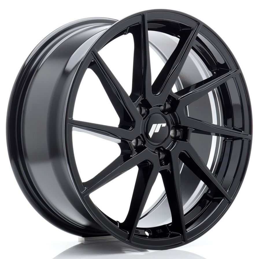 Japan Racing Wheels<br>JR36 Gloss Black (18x8)
