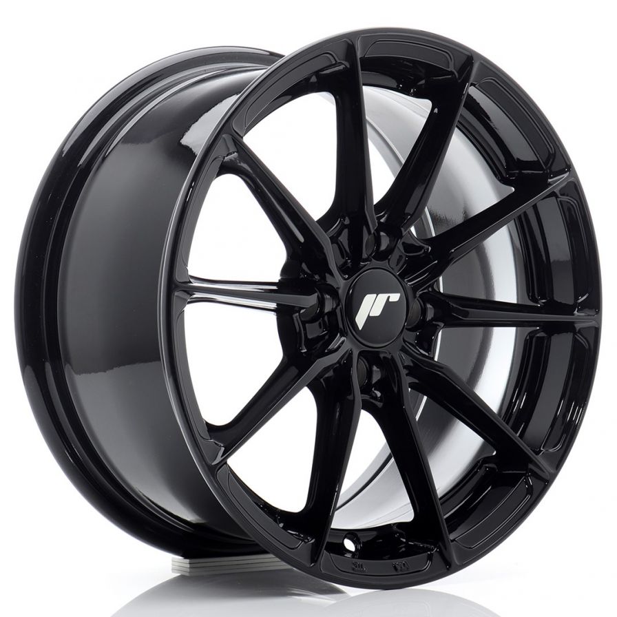 Japan Racing Wheels<br>JR37 Glossy Black (15x7)