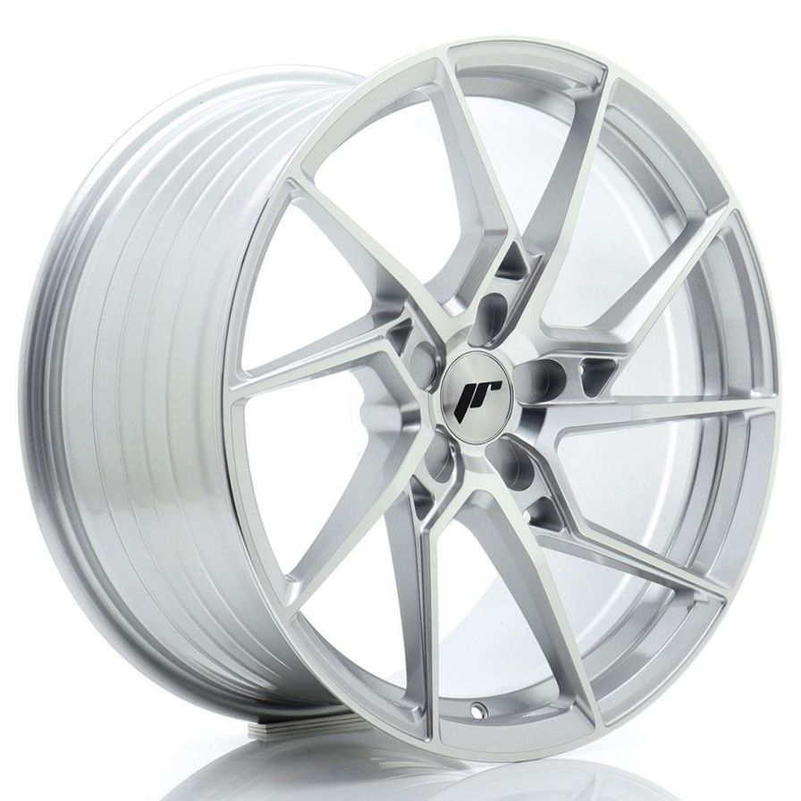 Japan Racing Wheels<br>JR33 Silver Machined (19x9.5)