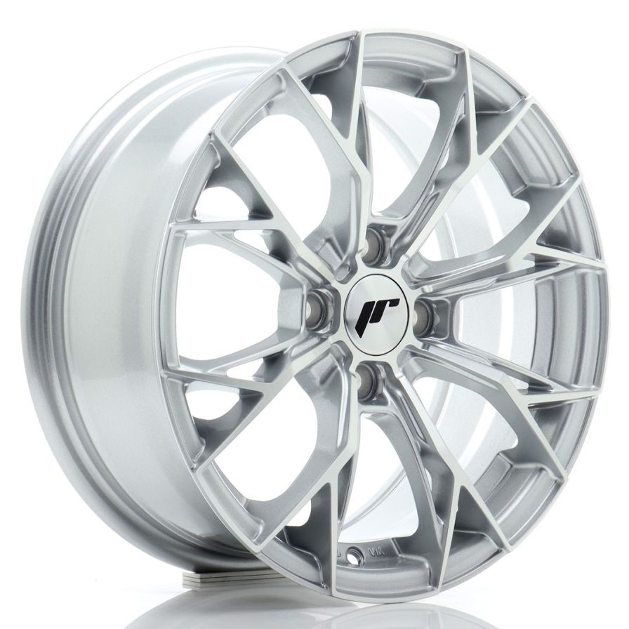 Japan Racing Wheels<br>JR49 Silver Machined (15x6.5)