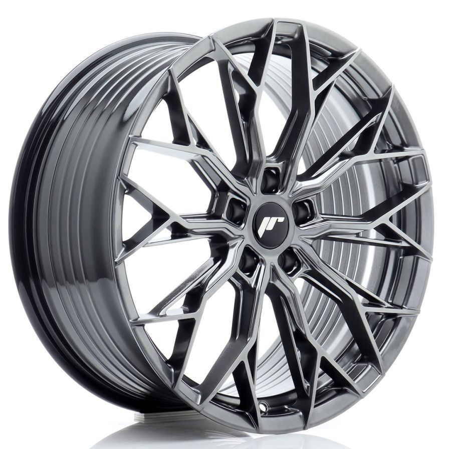 Japan Racing Wheels<br>JR49 Hyper Black (19x8.5)