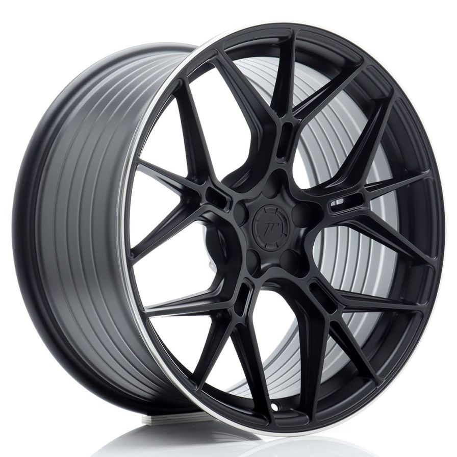 Japan Racing Wheels<br>JR51 Satin Black Machined (19x9.5)
