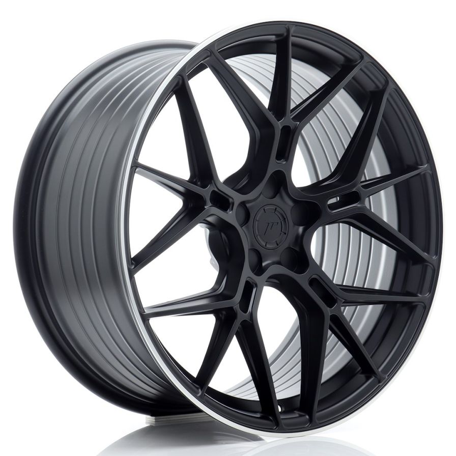 Japan Racing Wheels<br>JR51 Satin Black Machined (20x9.5)
