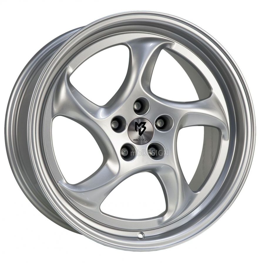 mbDESIGN<br>TURBO - Silber (19x9.5)