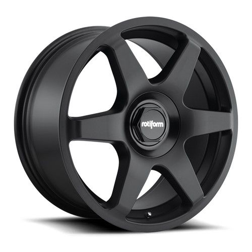 Rotiform<br>SIX - Matt Black (19x8.5)