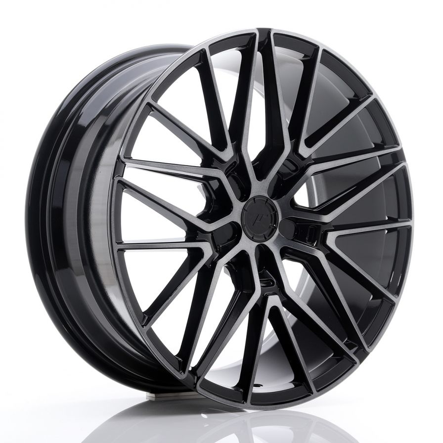 Japan Racing Wheels<br>JR38 Black Brushed (20x8.5)