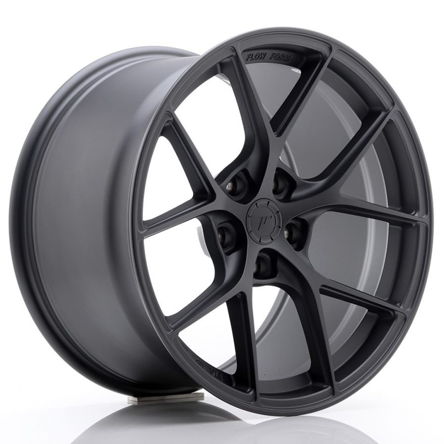 Japan Racing Wheels<br>SL01 Matt Gun Metal (18x10.5)