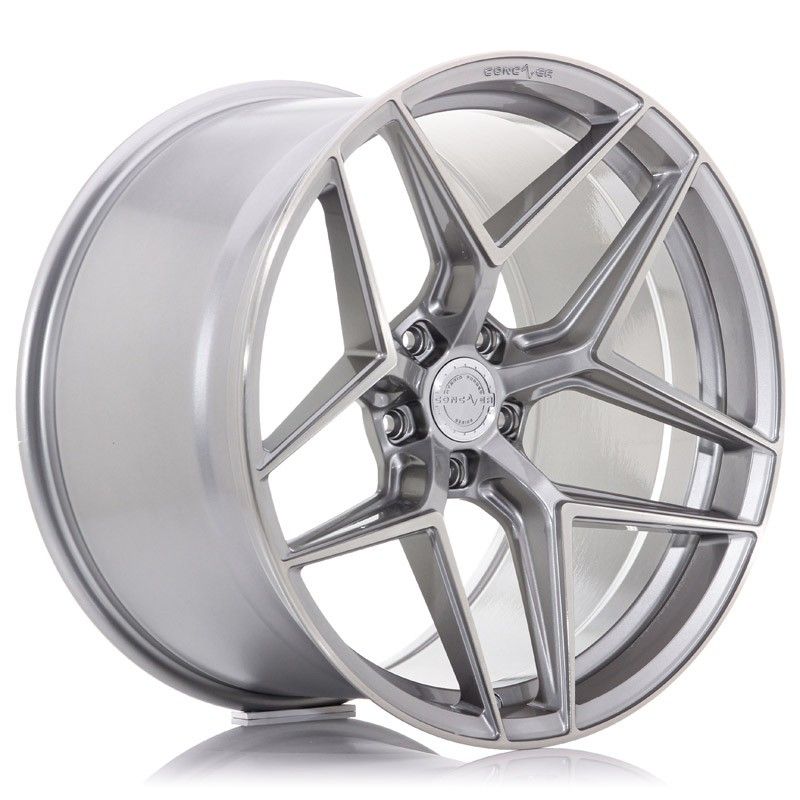 Concaver Wheels<br>CVR2 Brushed Titanium (22x10)