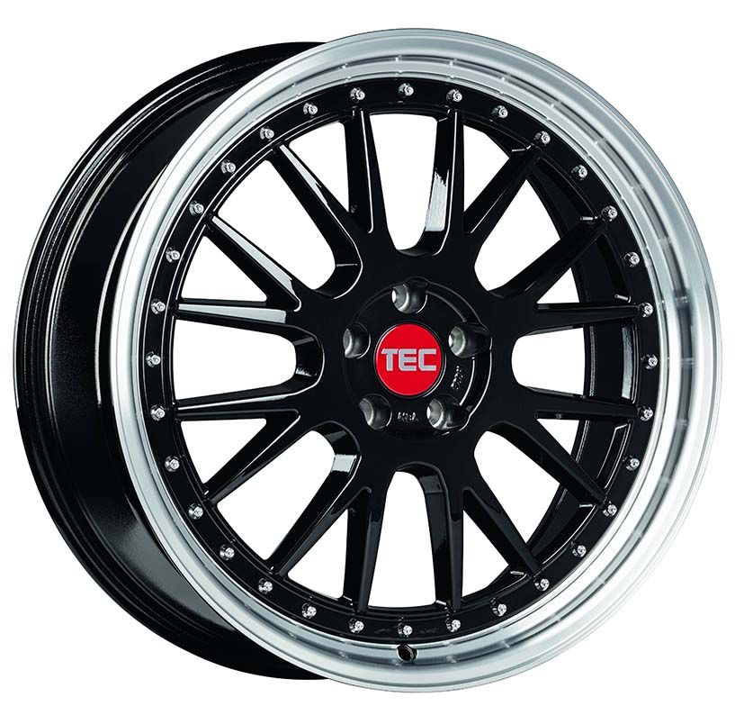 TEC Speedwheels<br>GT EVO - Schwarz Glanz (18x8)