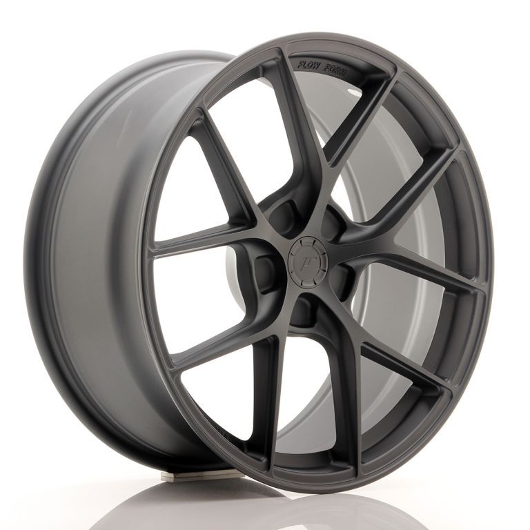 Japan Racing Wheels<br>SL01 Matt Gun Metal (20x10.5)