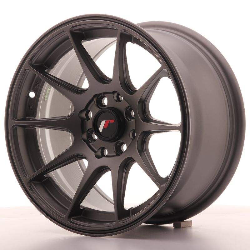 Japan Racing Wheels<br>JR11 Matt Gun Metal (15x8)