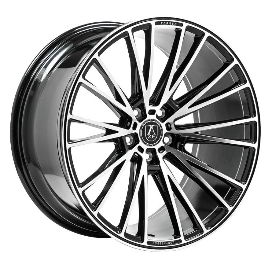 Axe Wheels<br>CF2 - Black Polished (21x9)