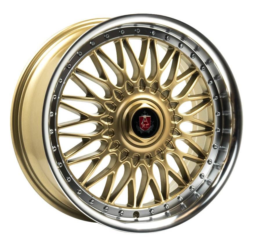 Axe Wheels<br>EX10 - Gold Mirror Dish (18x8)