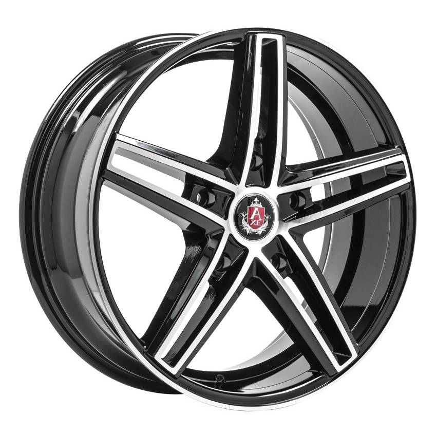Axe Wheels<br>EX14 - Black Polished (18x9)