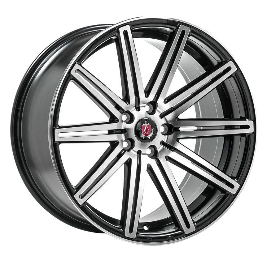 Axe Wheels<br>EX15 - Black Polished (18x8)