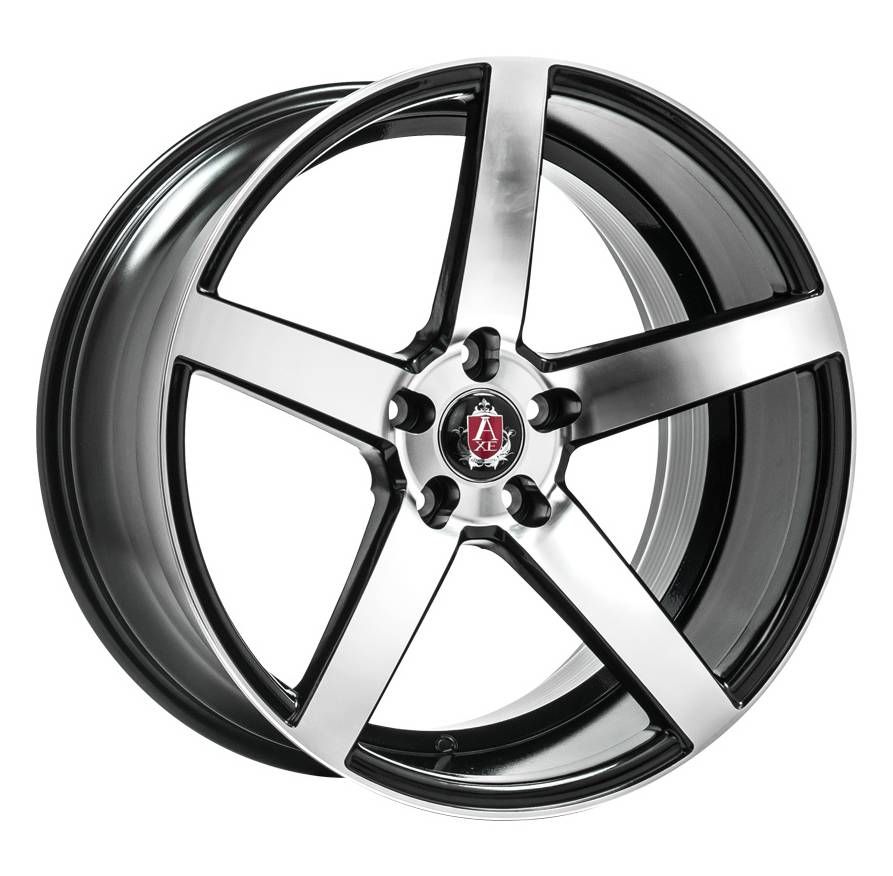Axe Wheels<br>EX18 - Black Polished (18x8)