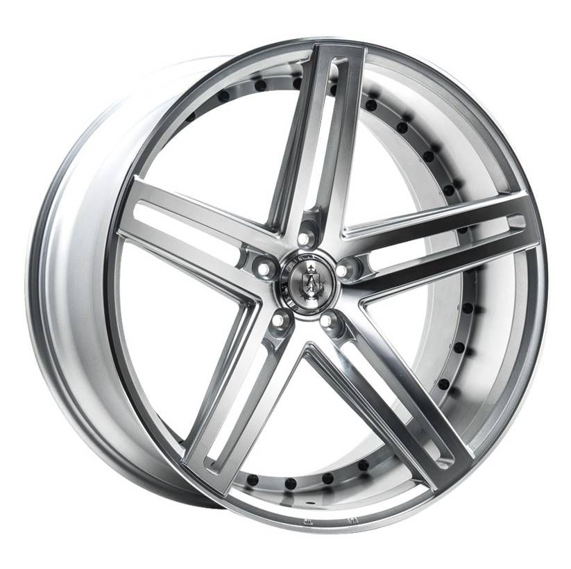 Axe Wheels<br>EX20 - Silver Polished (20x8.5)