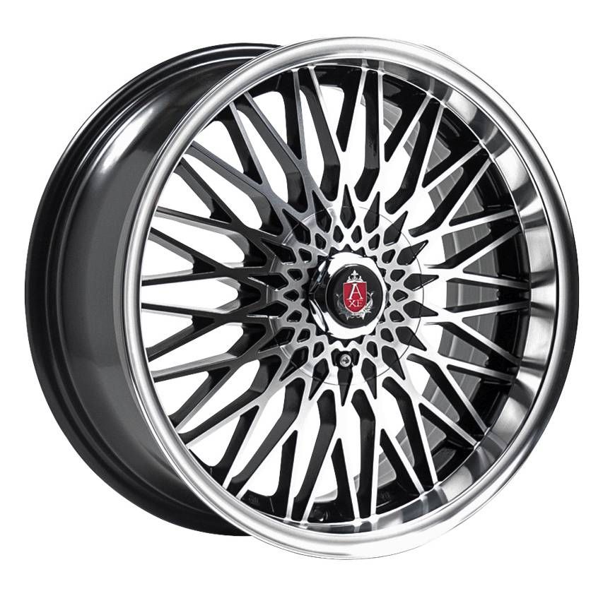Axe Wheels<br>EX3 - Black Polished (17x7.5)