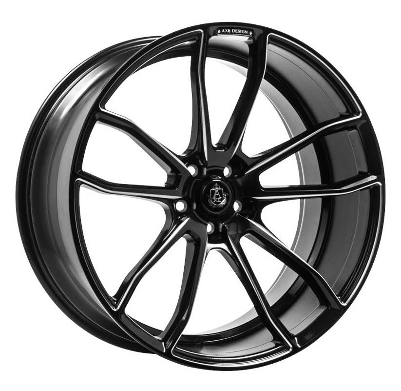 Axe Wheels<br>EX33 - Gloss Black Chamfer (22x10.5)