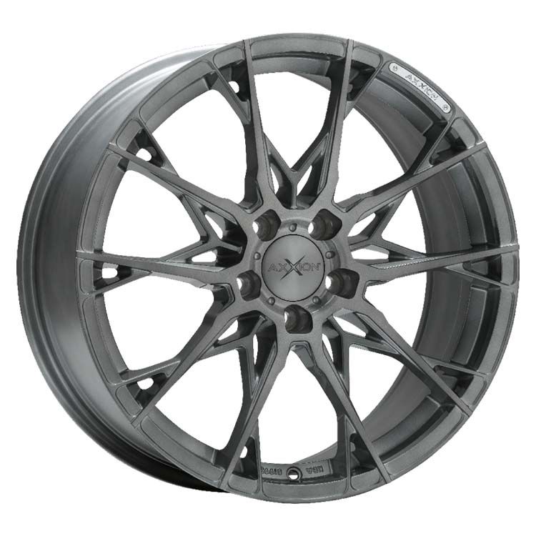 Axxion<br>X1 Smoke brushed Aluminiumsilber (19x8.5)