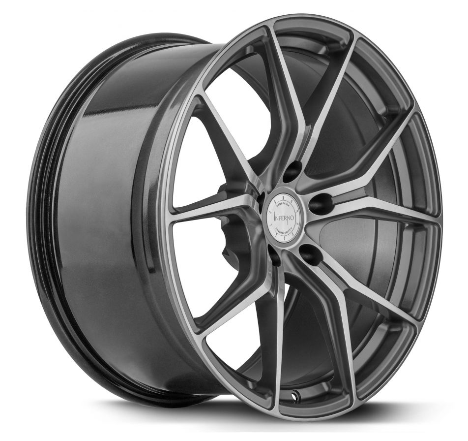 Barracuda<br>Inferno - Highgloss Gunmetal Polished (19x8.5)