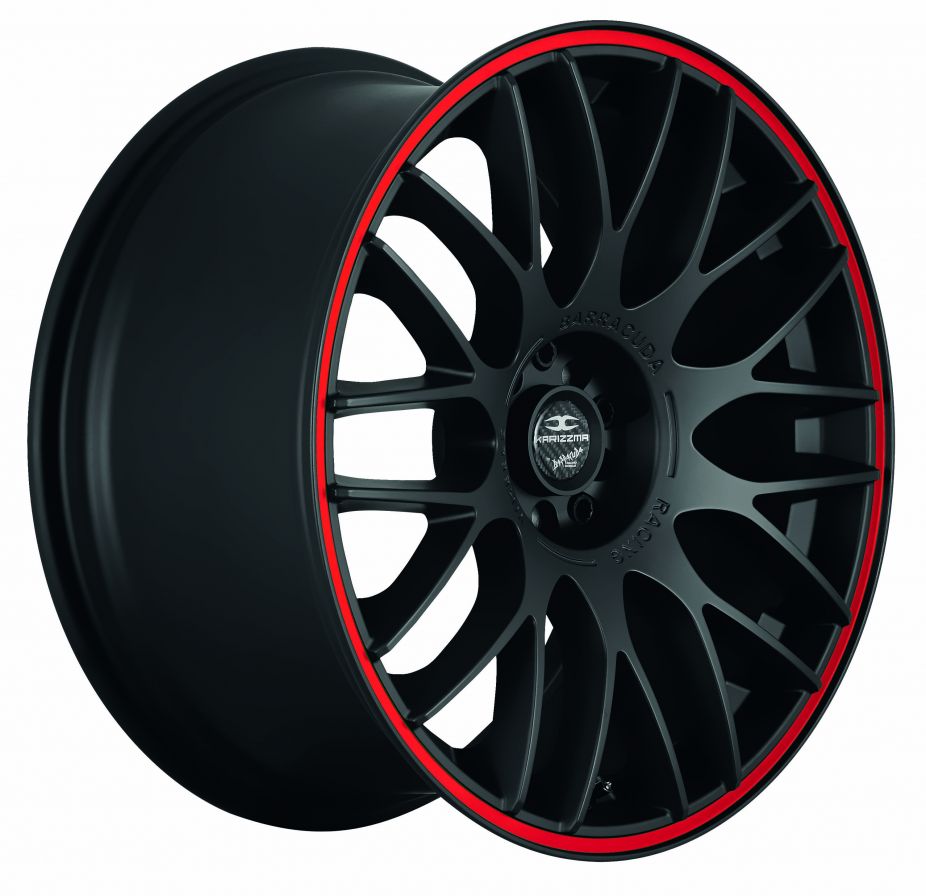 Barracuda<br>Karizzma - Matt Black Puresports Color Trim Rot (19x9.5)
