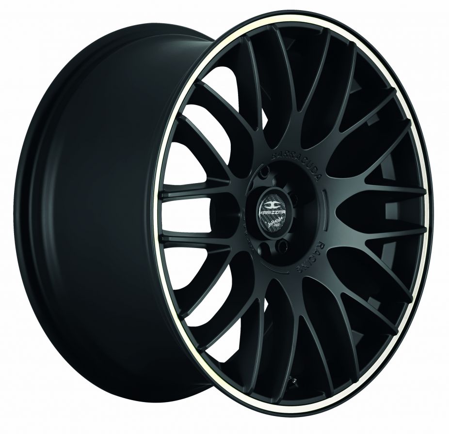 Barracuda<br>Karizzma - Matt Black Puresports Color Trim Weiss (17x7.5)
