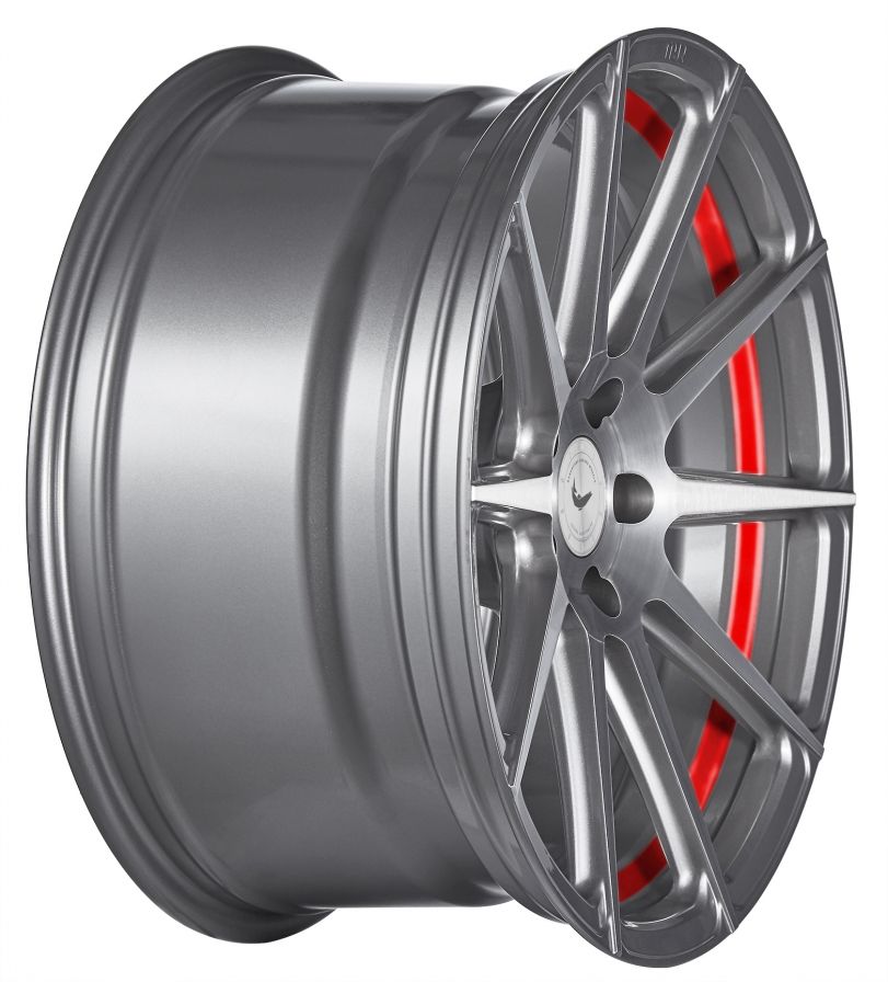 Barracuda<br>Project 2.0 - Silver Brushed Trimline Red (20x10.5)