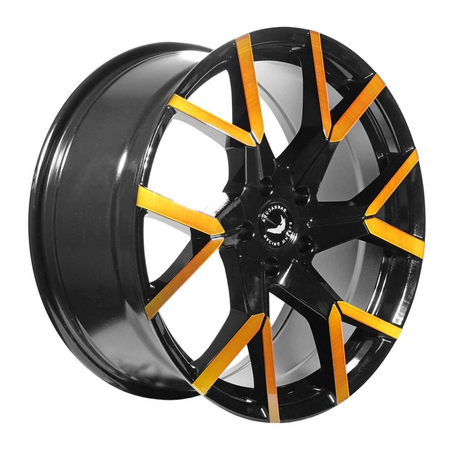 Barracuda<br>Tzunamee Evo - Gloss Black Flashgold (20x9)